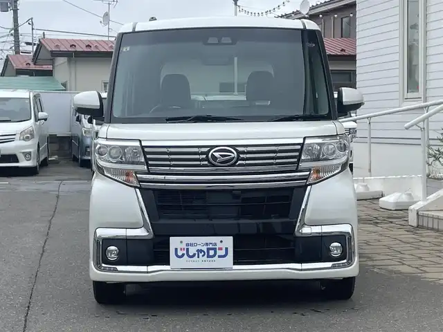 ダイハツ タント カスタム X トップED SA Ⅲ 秋田県 2018(平30)年 12.2万km パールホワイトⅢ (株)IDOMが運営する【じしゃロン秋田店】の自社ローン対象車両になります。こちらは現金またはオートローンご利用時の価格です。自社ローンご希望の方は別途その旨お申付け下さい/４WD/社外ナビ（CD・DVD・BT接続可）/フルセグテレビ/バックカメラ/片側パワースライドドア/コーナーセンサー/シートヒーター（D席）/LEDヘッドライト