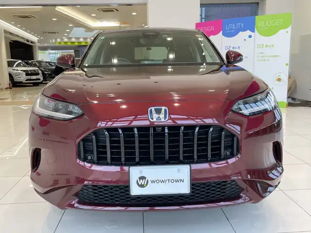 ホンダ ＺＲ－Ｖ ハイブリッド e:HEV Z 埼玉県 2024(令6)年 0.4万km ワイン ホンダセンシング /BOSEサウンド /純正メモリナビ /　　BT/フルセグ/Apple Carplay/全方位カメラ /パワーバックドア /オートクルーズコントロール /LED /革シート /メモリーシート /シートヒーター /純正18インチアルミホイール/ブラインドスポットモニター/ワイヤレス充電/ステアリングヒーター/パドルシフト/電子パーキング/純正ETC2.0