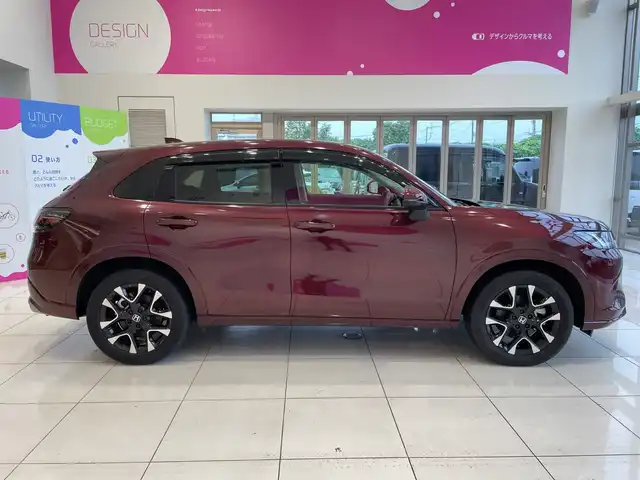 ホンダ ＺＲ－Ｖ ハイブリッド e:HEV Z 埼玉県 2024(令6)年 0.4万km ワイン ホンダセンシング /BOSEサウンド /純正メモリナビ /　　BT/フルセグ/Apple Carplay/全方位カメラ /パワーバックドア /オートクルーズコントロール /LED /革シート /メモリーシート /シートヒーター /純正18インチアルミホイール/ブラインドスポットモニター/ワイヤレス充電/ステアリングヒーター/パドルシフト/電子パーキング/純正ETC2.0