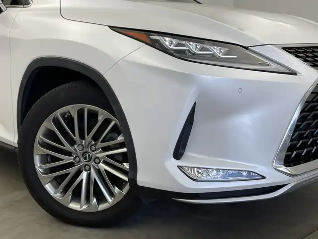 レクサス ＲＸ 450h バージョンL 新潟県 2020(令2)年 3.7万km ソニッククォーツ 純正ナビ/（Bluetooth/フルセグテレビ/CD）/アラウンドビューモニター/赤茶革シート/前席パワーシート/前席シートヒーター・エアシート/後席シートヒーター/ステアリングヒーター/電動格納セカンドシート/ヘッドアップディスプレイ/パワーバックドア/前後ドライブレコーダー/サンルーフ/三眼LEDライト/オートライト/オートハイビーム/レーダークルーズコントロール/レーンキープアシスト/コーナーセンサー/スマートキー/スペアキー/カードキー/パドルシフト
