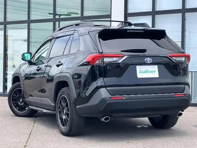 トヨタ ＲＡＶ４ HV アドベンチャー オフロードPKGⅡ 道南・函館 2024(令6)年 1.2万km アティチュードブラックマイカ ・ワンオーナー車/・寒冷地仕様/・Toyota Safety Sense//PCS//BSM//LTA//ACC/・純正ディスプレイオーディオ/・フルセグTV/・パノラマビューモニター/・ETC2.0/・ドライブレコーダー搭載デジタルミラー/・100V充電/・パワーバックドア/・ランニングボード/・運転席メモリー付パワーシート/・前席エアーシート/・ステアリングヒーター/・フロントワイパーデアイサー/・パドルシフト/・BBS18インチホイール/・社外サスペンション/・純正LEDヘッドライト/・フロントフォグランプ/・オートマチックハイビーム/・オートライト/・スマートキー/・エンジンプッシュスタート/・新車時保証書/・取扱説明書/・スペアキー有