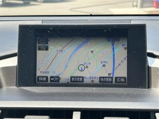 レクサス ＮＸ 300h Fスポーツ 和歌山県 2015(平27)年 9.8万km ソニッククォーツ 純正ナビ/フルセグTV/バックカメラ/（BT/USB）/WALDエアロパーツ/WALD２０インチアルミホイール/三眼LEDヘッドライト/プリクラッシュセーフティー/レーダークルーズコントロール/クリアランスソナー/車両接近通報装置/パワーシート/シートヒーター/シートエアベンチレーション/ステアリングヒーター/パワーバックドア/社外ドライブレコーダー/ビルトインETC/フォグランプ/オートライト/オートマチックハイビーム