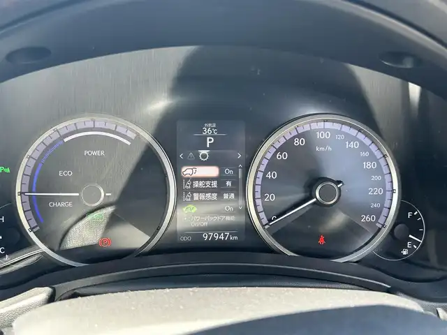 レクサス ＮＸ 300h Fスポーツ 和歌山県 2015(平27)年 9.8万km ソニッククォーツ 純正ナビ/フルセグTV/バックカメラ/（BT/USB）/WALDエアロパーツ/WALD２０インチアルミホイール/三眼LEDヘッドライト/プリクラッシュセーフティー/レーダークルーズコントロール/クリアランスソナー/車両接近通報装置/パワーシート/シートヒーター/シートエアベンチレーション/ステアリングヒーター/パワーバックドア/社外ドライブレコーダー/ビルトインETC/フォグランプ/オートライト/オートマチックハイビーム