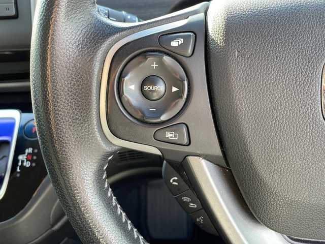 ホンダ フリード ハイブリット G ホンダセンシング 新潟県 2016(平28)年 5.2万km ブルーホライゾンM 社外メモリナビ/（BT／AM／FM／DVD）/バックカメラ/フルセグTV/ステアリングスイッチ/片側電動自動ドア（左）/ビルトインETC/クルーズコントロール/衝突軽減システム/レーンキープアシスト/LEDヘッドライト/オートライト/ドアバイザー/シガーソケット/スマートキー