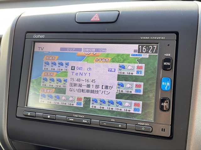 ホンダ フリード ハイブリット G ホンダセンシング 新潟県 2016(平28)年 5.2万km ブルーホライゾンM 社外メモリナビ/（BT／AM／FM／DVD）/バックカメラ/フルセグTV/ステアリングスイッチ/片側電動自動ドア（左）/ビルトインETC/クルーズコントロール/衝突軽減システム/レーンキープアシスト/LEDヘッドライト/オートライト/ドアバイザー/シガーソケット/スマートキー