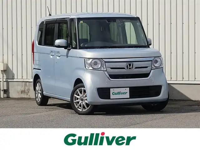 ホンダ Ｎ ＢＯＸ G ホンダセンシング 山形県 2020(令2)年 6.6万km モーニングミストブルーM 4WD/ワンオーナー/SDナビ/　　【CD DVD BT ワンセグ】/バックカメラ/両側スライドドア/レーダークルーズコントロール/LEDオートヘッドライト/シートヒーター/14インチアルミホイール/ドライブレコーダー/ステアリングスイッチ/電動格納ウィンカーミラー/フロアマット/ドアバイザ―/スマートキー×2/ETC