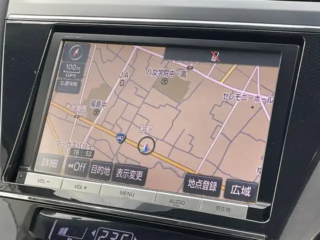トヨタ プリウス α S チューンブラック 福岡県 2016(平28)年 7.8万km スーパーレッドⅤ 純正ナビ（ＮＳＺＡ－Ｘ６４Ｔ）/フルセグTV/CD/DVD/BT/SD/AM/FM/バックカメラ/ＬＥＤオートライト/フォグランプ/ステアリングリモコン/ビルトインＥＴＣ/スマートキー/プッシュスタート/電格ミラー/オートエアコン