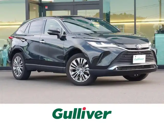 トヨタ ハリアー ハイブリッド Z 東京都 2020(令2)年 2.5万km プレシャスブラックパール メーカーオプション12.3インチナビ/(フルセグTV/Bluetooth/Miracast/AM/FM)/JBLサウンド/アラウンドビューモニター/ヘッドアップディスプレイ/トヨタセーフティセンス/レーンキープコントロール/ブラインドスポットモニター/パーキングサポートブレーキ/ロードサインアシスト/コーナーセンサー/リヤクロストラフィックアラート/パワーバックドア/D席パワーシート/前席シートヒーター/オートマチックハイビーム/ビルトインETC2.0/前後ドライブレコーダー