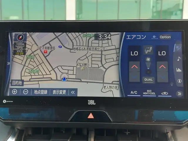 トヨタ ハリアー ハイブリッド Z 東京都 2020(令2)年 2.5万km プレシャスブラックパール メーカーオプション12.3インチナビ/(フルセグTV/Bluetooth/Miracast/AM/FM)/JBLサウンド/アラウンドビューモニター/ヘッドアップディスプレイ/トヨタセーフティセンス/レーンキープコントロール/ブラインドスポットモニター/パーキングサポートブレーキ/ロードサインアシスト/コーナーセンサー/リヤクロストラフィックアラート/パワーバックドア/D席パワーシート/前席シートヒーター/オートマチックハイビーム/ビルトインETC2.0/前後ドライブレコーダー