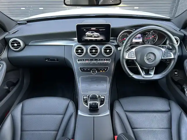 メルセデス・ベンツ Ｃ２００ アバンギャルド AMGライン 宮崎県 2016(平28)年 1.7万km ダイヤモンドホワイト 純正ナビ/・フルセグTV・CD・DVD・BT・USB/バックカメラ/レザーシート/レーダークルーズコントロール/BASプラス/PRE-SAFE/アクティブレーンキープアシスト/アクティブブラインドスポットアシスト/リアＣＰＡ/ディストロニック・プラス/パワーシート/シートヒーター/LEDヘッドライト/オートライト/アンビエントライト/純正フロアマット/純正18インチAMGアルミホイール/ETC2.0
