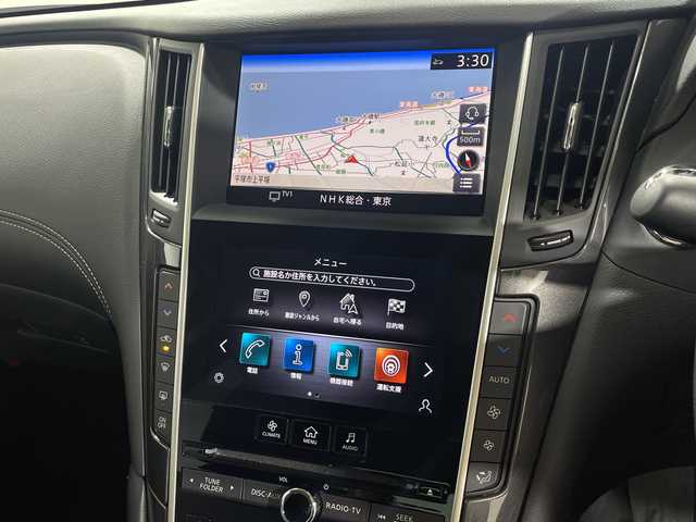 日産 スカイライン ハイブリッド GT タイプP 神奈川県 2020(令2)年 6.7万km スーパーブラック 純正HDDツインディスプレイナビ(8インチワイド＆7インチワイド）/プロパイロット2.0/アラウンドビューモニター/LEDヘッドライト/シートヒーター/ETC2.0/ドライブレコーダー/スマートキー/追従式クルーズコントロール/純正18インチAW/スマートキー/衝突被害軽減システム/車線逸脱警報/レザーシート/横滑り防止装置/ヘッドアップディスプレイ/アイドリングストップ/オートライト/ウィンカーミラー/電動格納ミラー/プッシュスタート/フロアマット/取扱説明書/保証書