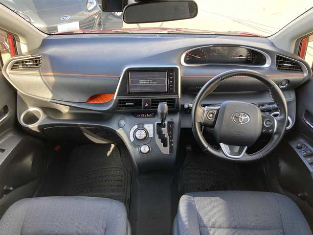 トヨタ シエンタ G 静岡県 2016(平28)年 1.2万km レッドマイカM Toyota Safety Sense/純正SDナビ(NSZT-W64)/　AM FM CD DVD Bluetooth SD/フルセグTV/前後方ドライブレコーダー/LEDオートヘッドランプ/革巻きステアリング/ステアリングスイッチ/TRDエアロ(フロント)/スマートキー＆プッシュスタート/パーキングアシスト/社外フロアマット/バックモニター/両側パワースライドドア