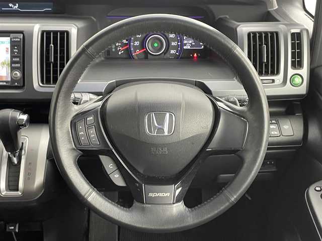 ホンダ ステップワゴン スパーダ Z 道央・札幌 2012(平24)年 8.4万km プレミアムブラキッシュパール ・4WD/・寒冷地仕様/・純正HDDナビ/　フルセグ/CD/AUX/USB/・社外エンジンスターター/・バックカメラ/・ビルトインETC/・社外前後ドライブレコーダー/・横滑り防止装置/・両側パワースライドドア/・ステアリングスイッチ/・パドルシフト/・スマートキー/・キセノンヘッドライト/・フロントフォグライト/・オートライト/・電動格納ウィンカーミラー/・純正フロアマット/・社外AW15インチ/・ドアバイザー
