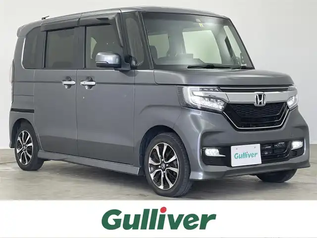 ホンダ Ｎ ＢＯＸ カスタム G L ホンダセンシング 埼玉県 2018(平30)年 3.7万km シャイニンググレーM 社外9インチナビ/地デジTV/社外CD/DVD/Bluetooth/バックカメラ/両側パワースライドドア/ホンダセンシング/レーダークルーズコントロール/誤発進抑制機能/先行車発進お知らせ機能/レーンキープアシスト/純正14インチAW/ビルトインETC/スマートキー/スペアキー/保証書/取説