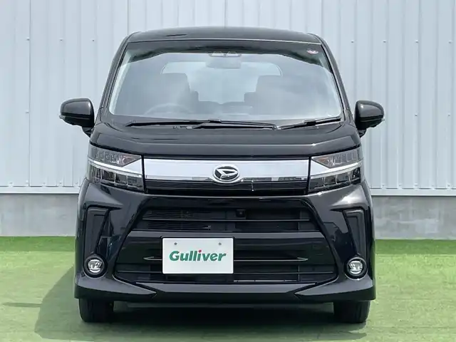 ダイハツ ムーヴ カスタム X VS SAⅢ 香川県 2022(令4)年 4.8万km ブラックマイカメタリック ・ワンオーナー/・社外メモリナビ　BT/・シートヒーター/・アイドリングストップ/・前後ドライブレコーダー/・全方位カメラ/・バックカメラ/・オートハイビーム/・レーンキープアシスト/・リアコーナーセンサー/・ETC/・ウインカーミラー/・純正１４インチAW/・スマートキー×2