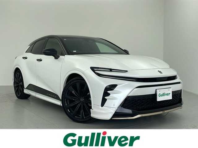 トヨタ クラウン スポーツ Z 愛知県 2023(令5)年 1.4万km パールⅡ Toyota Safety Sense/・プリクラッシュセーフティ/・レーンディパーチャーアラート/・オートハイビーム/・ブラインドスポットモニター/トヨタチームメイト/パノラマルーフ/パワーバックドア/デジタルインナーミラー/レザーシート/前席パワーシート/エアシート/シートヒーター/純正コネクティッドナビ/地デジTV/【Bluetooth接続】/パノラミックビューモニター/置くだけ充電/ETC（2.0）/LEDヘッドライト/フォグライト/ウインカーミラー/革巻きステアリング/ステアリングスイッチ/クリアランスソナー/純正21インチアルミホイル/サイド/カーテンエアバッグ/スマートキー