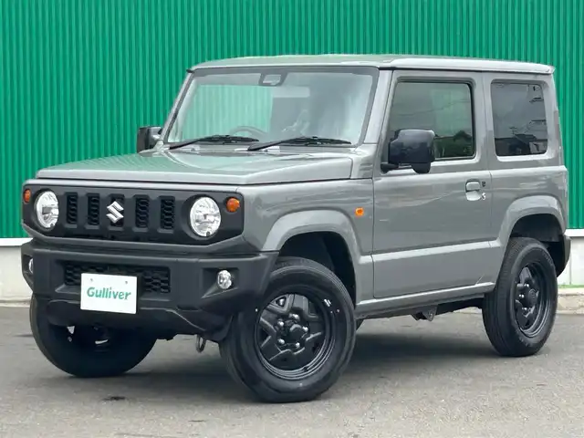 スズキ ジムニー XL 宮城県 2025(令7)年 0.1万km未満 ミディアムグレー セーフティサポート/・デュアルセンサーブレーキサポート/・誤発進抑制機能/・車線逸脱警報機能/・ふらつき警報機能/・先行車発進お知らせ機能/・標識認識機能/・ハイビームアシスト/リアパーキングセンサー/シートヒーター/オートライト/フォグランプ/電動格納ミラー/純正16インチスチールホイール/W/サイド/カーテンエアバッグ