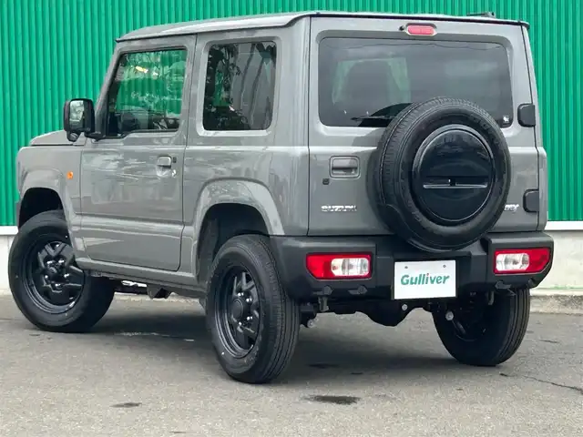 スズキ ジムニー XL 宮城県 2025(令7)年 0.1万km未満 ミディアムグレー セーフティサポート/・デュアルセンサーブレーキサポート/・誤発進抑制機能/・車線逸脱警報機能/・ふらつき警報機能/・先行車発進お知らせ機能/・標識認識機能/・ハイビームアシスト/リアパーキングセンサー/シートヒーター/オートライト/フォグランプ/電動格納ミラー/純正16インチスチールホイール/W/サイド/カーテンエアバッグ