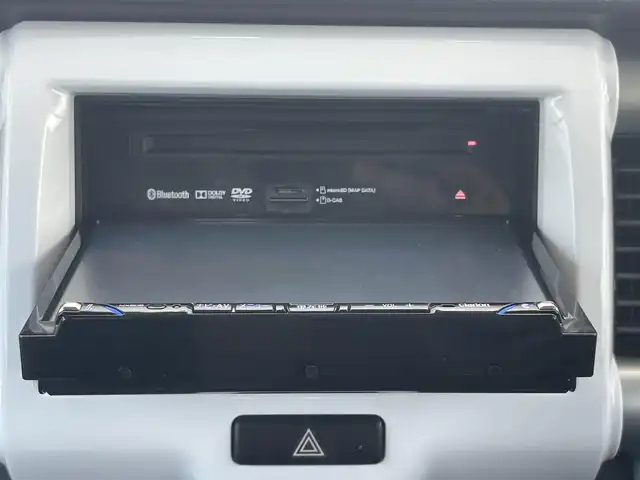 スズキ ハスラー G 千葉県 2018(平30)年 6.7万km フェニックスレッドパール/ブルーイッシュブラックパール 衝突軽減ブレーキ/社外メモリナビ/　DVD/CD/USB/シートヒーター(D/N席)/スマートキー/プッシュスタート/HIDヘッドライト/オートライト/純正フロアマット