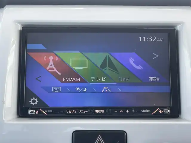 スズキ ハスラー G 千葉県 2018(平30)年 6.7万km フェニックスレッドパール/ブルーイッシュブラックパール 衝突軽減ブレーキ/社外メモリナビ/　DVD/CD/USB/シートヒーター(D/N席)/スマートキー/プッシュスタート/HIDヘッドライト/オートライト/純正フロアマット