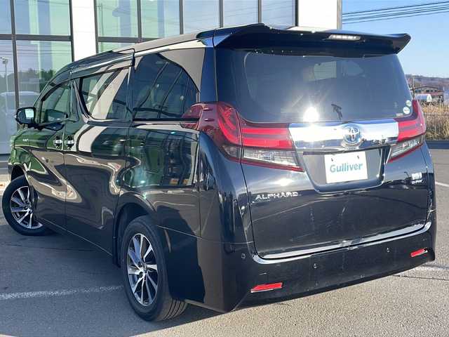 トヨタ アルファードハイブリット G 道東・釧路十勝 2015(平27)年 8.7万km ブラック ・４WD/・ALPINE１０インチナビ/（ＣＤ・ＤＶＤ・Ｂｌｕｅｔｏｏｔｈ・フルセグ・ラジオ）/・ALPINEフリップダウンモニター/・バッグカメラ　/・両側パワースライドドア/・クルーズコントロール　/・ドライブレコーダー/・ＥＴＣ/・ハーフレザーシート/・助手席オットマン/・セカンドシートオットマン/・純正１７インチアルミホイール　/・ＬＥＤヘッドライト