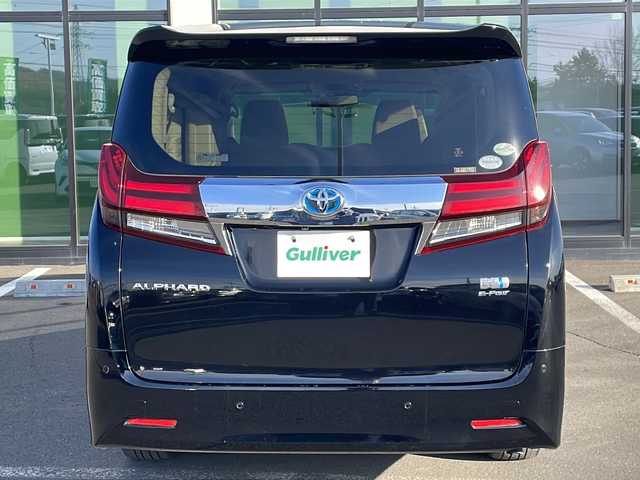 トヨタ アルファードハイブリット G 道東・釧路十勝 2015(平27)年 8.7万km ブラック ・４WD/・ALPINE１０インチナビ/（ＣＤ・ＤＶＤ・Ｂｌｕｅｔｏｏｔｈ・フルセグ・ラジオ）/・ALPINEフリップダウンモニター/・バッグカメラ　/・両側パワースライドドア/・クルーズコントロール　/・ドライブレコーダー/・ＥＴＣ/・ハーフレザーシート/・助手席オットマン/・セカンドシートオットマン/・純正１７インチアルミホイール　/・ＬＥＤヘッドライト