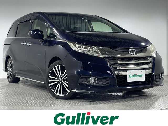 ホンダ オデッセイ アブソルート・EXホンダセンジング 神奈川県 2016(平28)年 3.2万km 黒 純正8型ナビゲーション/Bluetooth フルセグ HDMI　USB　CD DVD　/全方位カメラ/フリップダウンモニター/両側パワースライドドア/ウインカーミラー/ホンダセンシング/レーダーキープサポート/レーンキープアシスト/ブラインドスポットモニター/シートヒーター（D席）/パワーシート（D＋N席）/ビルトインETC/前方ドライブレコーダー/純正フロアマット/レザーシート/LEDヘッドライト/フォグランプ/純正18インチAW/純正ドアバイザー/電動格納ミラー/スマートキー/スペアキー1本