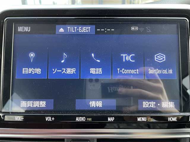 トヨタ シエンタ ハイブリッド G クエロ 千葉県 2019(平31)年 4.5万km ブラックマイカ/センシュアルレッドマイカ 純正9インチナビ/(フルセグTV CD DVD BT FM AM)/全周囲カメラ/純正12インチフリップダウンモニター/モデリスタエアロ/衝突被害軽減システム/車線逸脱警報/クルーズコントロール/ハーフレザーシート/両側パワースライドドア/横滑り防止装置/ETC/アイドリングストップ/LEDヘッドライト/フォグランプ/オートライト/ウィンカーミラー/電動格納ミラー/社外17インチAW/シートヒーター/シートリフター/ステアリングヒーター/プッシュスタート/スマートキー/フロアマット/ドアバイザー