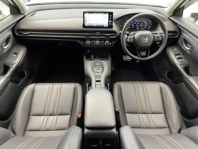 ホンダ ＺＲ－Ｖ ハイブリッド e:HEV Z 滋賀県 2024(令6)年 1.9万km プラチナホワイトパール 純正９インチナビ/(フルセグ/USB/Bluetooth/AppleCarPlay/AndroidAuto)/ＢＳＭ/BOSEプレミアムサウンド/全方位カメラ/ETC2.0/前後ドライブレコーダー/レザーシート/ＬＥＤ/シートヒーター/ステアリングヒーター/オートライト/オートハイビーム/レーダークルーズコントロール/パワーバックドア/電子パーキング/オートホールドブレーキ/プッシュスタート/スマートキー