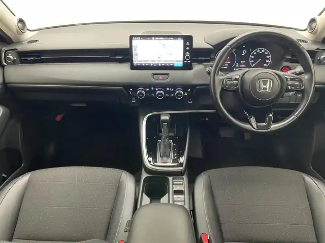 ホンダ ヴェゼル ハイブリッド e:HEV Z 愛知県 2022(令4)年 4.2万km クリスタルブラックパール 純正９型ナビ　全方位カメラ　禁煙車　フルセグＴＶ　カープレイ　ワイヤレス充電　ハーフレザー　シートヒーター　電動リゲート　電動パーキング　ホンダセンシング　衝突軽減　追従クルコン　ＬＥＤオートライト　前後ドライブレコーダー　BSM　ダウンヒルアシスト
