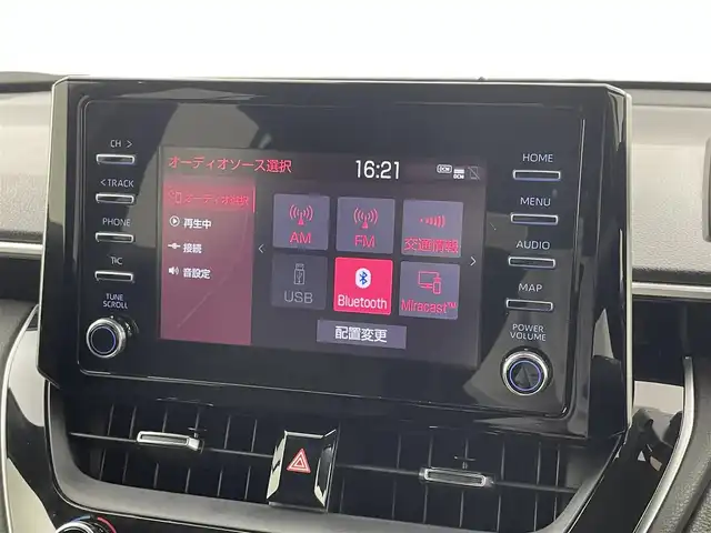 トヨタ カローラ クロス ハイブリッド Z 福島県 2022(令4)年 5.4万km プラチナホワイトパールマイカ ４WD/ディスプレイオーディオ/【AM/FM/Bluetooth】/バックカメラ/ETC/オートライト/LEDヘッドライド/プッシュスタート/スマートキー/スペアキー/コーナーセンサー/ハーフレザーシート/パワーシート（運転席）/ハンドルヒーター/シートヒーター（運転席/助手席）/電動リアゲート