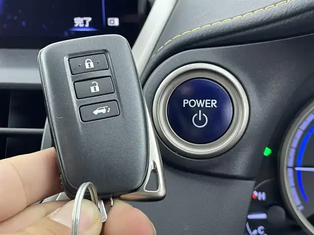 レクサス ＮＸ 300h Fスポーツ 群馬県 2020(令2)年 3万km レッドマイカクリスタルシャイン 三眼フルLEDヘッドランプ（ロー・ハイビーム）/　　　＋アダプティブハイビームシステム[AHS]/　　　＋ヘッドランプクリーナー/純正メーカーナビ　10.3インチワイドディスプレイ/・CD/DVD/Bluray/SD(MSV)/USB/Bluetooth//Miracast/＝＝＝＝＝/三眼ＬＥＤヘッドライト　純正メーカーナビ　パノラミックモニター　黒本革シート　パワーシート　　シートベンチレーション　レクサスセーフティシステムプラス　追従クルコン　パワーバックドア　純正ＡＷ　禁煙車
