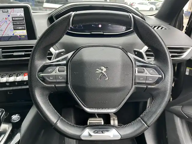 プジョー ５００８ GTライン ブルーHDi 滋賀県 2019(令1)年 6.9万km アマゾナイトグレー 純正8インチナビ/(Bluetooth/USB)/サンルーフ/レーダークルーズコントロール/クリアランスソナー/全方位カメラ/パワーバックドア/ETC/前後ドライブレコーダー/シートヒーター/シートベンチレーション/レザーシート/LEDヘッドライト/オートライト/オートハイビーム/ステアリングスイッチ/プッシュスタート/スペアキー
