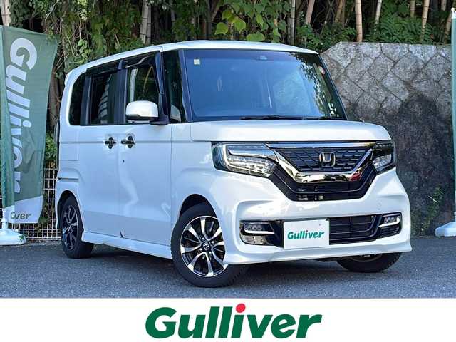ホンダ Ｎ ＢＯＸ カスタム G L ホンダセンシング 京都府 2019(平31)年 3.3万km プラチナホワイトパール ワンオーナー/純正ナビ/FM/AM/CD/DVD/BT/フルセグTV/片側パワースライドドア/バックカメラ/衝突軽減防止/レーダークルーズコントロール/レーンアシスト/オートライト/横滑り防止/純正フロアマット/ETC/ドアバイザー/ステアリングスイッチ/ドラレコ