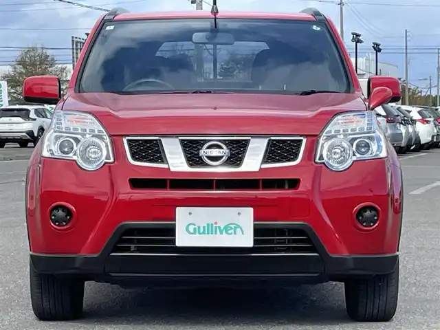 日産 エクストレイル 20S 道央・札幌 2014(平26)年 1.4万km バーニングレッド ４WD/ワンオーナー/社外オーディオ/AM/FM/CD/BT/横滑り防止装置/ヒルディセントコントロール/ETC/カプロンシート/リモコンキー/ハロゲンヘッドライト/ヘッドライトレベライザー/電動格納ミラー/純正フロアマット/スチールホイール付冬タイヤ積込/（純正ホイールキャップ付）/215/65/R16/2014年/山6mm