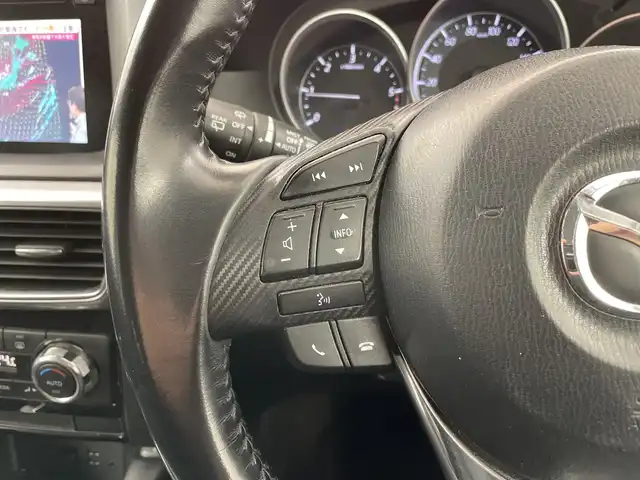 マツダ ＣＸ－５ XD 道央・札幌 2016(平28)年 16.3万km クリスタルホワイトパールマイカ ・4WD/ワンオーナー/・純正ナビ/・BT/CD/DVD/USB/AUX/フルセグTV/・バックカメラ/サイドカメラ/・クルーズコントロール/・MTモード付AT/・ステアリングスイッチ/・LEDオートライト/・フォグランプ/・プッシュスタート/・スマートキー×2/・スマートシティブレーキサポート/・電動格納ミラー/・積込冬タイヤ純正AW付