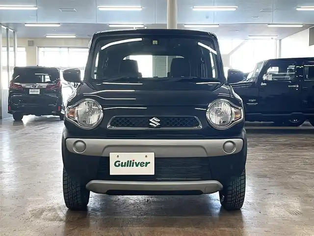 スズキ ハスラー G 道央・札幌 2018(平30)年 2.8万km ブルーイッシュブラックパール3 4WD/寒冷地仕様/社外ディスプレイオーディオ/CD/DVD/Bluetooth/USB/バックカメラ/衝突軽減ブレーキ/レーンキープアシスト/横滑り防止/アイドリングストップ/ドライブレコーダー/ETC/スマートキー×2/社外エンジンスターター/シートヒーター（D/N）/ミラーヒーター/純正スチールホイール付きサマータイヤセット積込み/　165/60/15　2018年製　4mm/保証書/取扱説明書