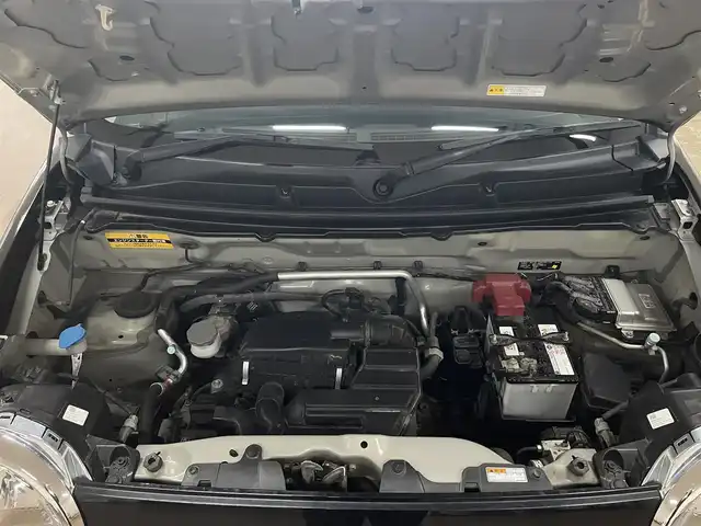 スズキ ハスラー G 道央・札幌 2018(平30)年 2.8万km ブルーイッシュブラックパール3 4WD/寒冷地仕様/社外ディスプレイオーディオ/CD/DVD/Bluetooth/USB/バックカメラ/衝突軽減ブレーキ/レーンキープアシスト/横滑り防止/アイドリングストップ/ドライブレコーダー/ETC/スマートキー×2/社外エンジンスターター/シートヒーター（D/N）/ミラーヒーター/純正スチールホイール付きサマータイヤセット積込み/　165/60/15　2018年製　4mm/保証書/取扱説明書