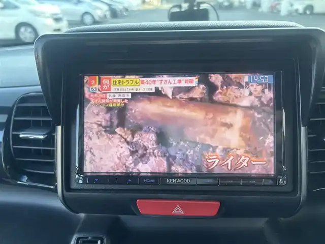 ホンダ Ｎ ＢＯＸ カスタム G Lパッケージ 静岡県 2016(平28)年 19万km 赤Ⅱ 片側パワースライドドア/HIDヘッドライト/フロントエアロバンパー/フロントフォグランプ/社外SDナビ/フルセグ/FM/AM/CD/DVD/電動格納ミラー/プッシュスタート