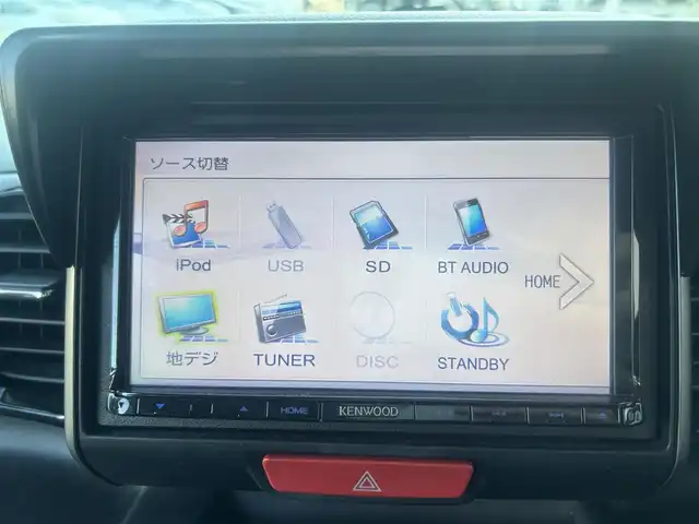 ホンダ Ｎ ＢＯＸ カスタム G Lパッケージ 静岡県 2016(平28)年 19万km 赤Ⅱ 片側パワースライドドア/HIDヘッドライト/フロントエアロバンパー/フロントフォグランプ/社外SDナビ/フルセグ/FM/AM/CD/DVD/電動格納ミラー/プッシュスタート