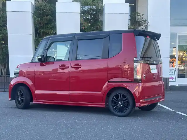 ホンダ Ｎ ＢＯＸ カスタム G Lパッケージ 静岡県 2016(平28)年 19万km 赤Ⅱ 片側パワースライドドア/HIDヘッドライト/フロントエアロバンパー/フロントフォグランプ/社外SDナビ/フルセグ/FM/AM/CD/DVD/電動格納ミラー/プッシュスタート