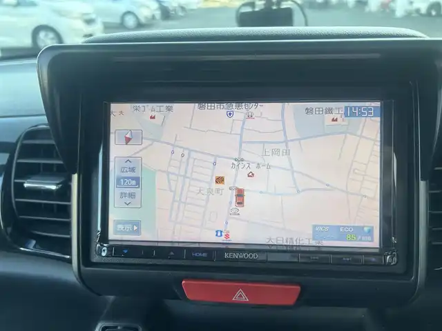 ホンダ Ｎ ＢＯＸ カスタム G Lパッケージ 静岡県 2016(平28)年 19万km 赤Ⅱ 片側パワースライドドア/HIDヘッドライト/フロントエアロバンパー/フロントフォグランプ/社外SDナビ/フルセグ/FM/AM/CD/DVD/電動格納ミラー/プッシュスタート