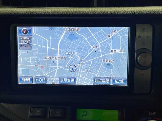 トヨタ アクア 静岡県 2012(平24)年 3.1万km ライムホワイトパールクリスタルシャイン スマートエントリーパッケージ/純正ナビ/　（Bluetooth/DVD/CD）/フルセグTV/バックカメラ/プッシュスタート/スマートキー/ETC/純正フロアマット/ステアリングスイッチ/横滑り防止装置/取扱説明書/保証書