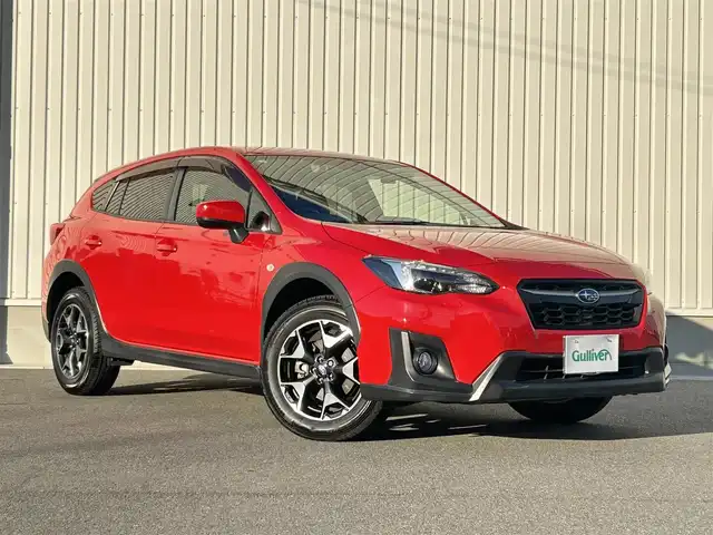 スバル インプレッサ ＸＶ 1．6i－L アイサイト 群馬県 2019(平31)年 3.9万km ピュアレッド 4WD/純正ナビ/　(AM/FM/BT/TV/CD/DVD)/バックカメラ/アイサイト/プリクラッシュセーフティーブレーキ/レーンキープアシスト/パーキングソナー/レーダークルーズコントロール/ふらつき防止機能/先行車発進お知らせ機能/後退速度リミッター/ヒルディセントコントロール/純正ドライブレコーダー/ETC/純正フロアマット/ステアリングリモコン/パドルシフト/保証書/取扱説明書/スペアキー