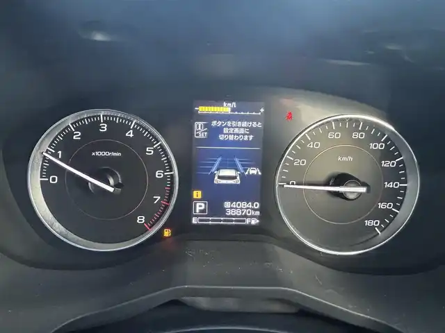 スバル インプレッサ ＸＶ 1．6i－L アイサイト 群馬県 2019(平31)年 3.9万km ピュアレッド 4WD/純正ナビ/　(AM/FM/BT/TV/CD/DVD)/バックカメラ/アイサイト/プリクラッシュセーフティーブレーキ/レーンキープアシスト/パーキングソナー/レーダークルーズコントロール/ふらつき防止機能/先行車発進お知らせ機能/後退速度リミッター/ヒルディセントコントロール/純正ドライブレコーダー/ETC/純正フロアマット/ステアリングリモコン/パドルシフト/保証書/取扱説明書/スペアキー