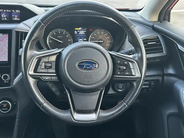 スバル インプレッサ ＸＶ 1．6i－L アイサイト 群馬県 2019(平31)年 3.9万km ピュアレッド 4WD/純正ナビ/　(AM/FM/BT/TV/CD/DVD)/バックカメラ/アイサイト/プリクラッシュセーフティーブレーキ/レーンキープアシスト/パーキングソナー/レーダークルーズコントロール/ふらつき防止機能/先行車発進お知らせ機能/後退速度リミッター/ヒルディセントコントロール/純正ドライブレコーダー/ETC/純正フロアマット/ステアリングリモコン/パドルシフト/保証書/取扱説明書/スペアキー