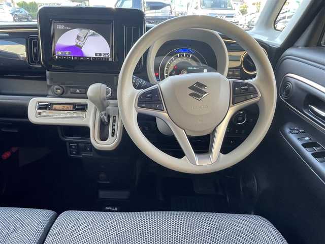 スズキ ワゴンＲ スマイル HYBRID X 新潟県 2023(令5)年 1.5万km 紺Ⅱ ナビゲーション　/フルセグテレビ　/ＣＤ＆ＤＶＤ　/ブルートゥース　/ＵＳＢ接続　/ＥＴＣ　/バックカメラ　/両側パワースライドドア　/衝突軽減ブレーキ　/車線逸脱警報　/アダプティブクルーズ　/ドライブレクーダー/保証書/取扱説明書/整備手帳/スマートキーX2個