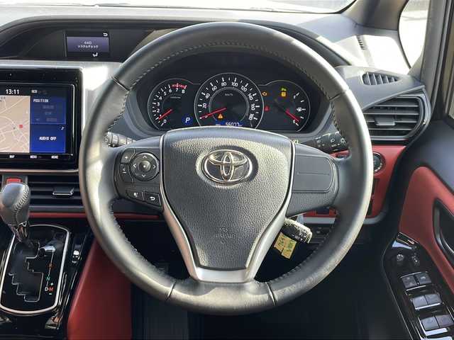 トヨタ ヴォクシー ZS 長野県 2020(令2)年 5.6万km ブラック ４ＷＤ/トヨタセーフティセンス/純正9型ナビフルセグTV/バックカメラ/ETC/パワースライドドア/純正16インチアルミ/前後コーナーセンサー/クルーズコントロール/プッシュスタート/保証書・取説/スペアキー