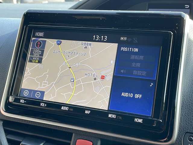 トヨタ ヴォクシー ZS 長野県 2020(令2)年 5.6万km ブラック ４ＷＤ/トヨタセーフティセンス/純正9型ナビフルセグTV/バックカメラ/ETC/パワースライドドア/純正16インチアルミ/前後コーナーセンサー/クルーズコントロール/プッシュスタート/保証書・取説/スペアキー