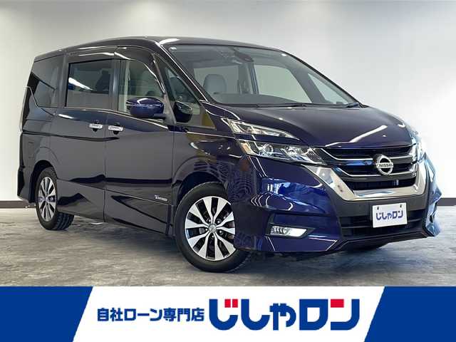 日産 セレナ ハイウェイスター プロパイロットED 静岡県 2016(平28)年 12.4万km アズライトブルー 純正9インチSDナビ（MM516D-L）/フルセグテレビ/Bluetooth/バックカメラ/両側パワースライドドア/ドライブレコーダー/レーンキープアシスト/プロパイロット/純正16inAW/快適パック/インテリキー/プッシュスタート/ETC